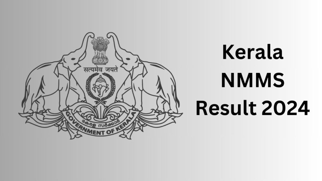 Kerala NMMS Result 2024